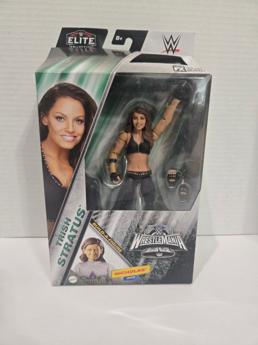 WWE Elite WrestleMania 40 Trish Stratus Action Figure New Sealed Nicholas BAF